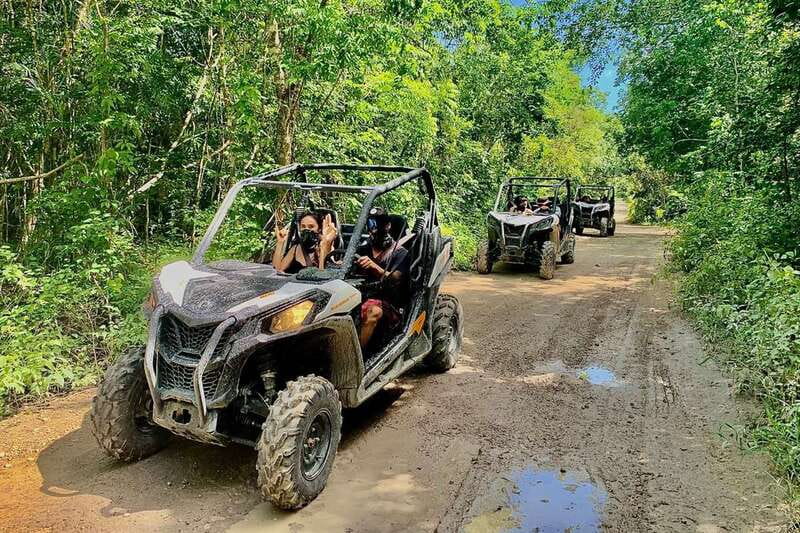 Playa Del Carmen: Cenote & Mayan Village Tour by Buggy - Visiting a present-day Mayan village