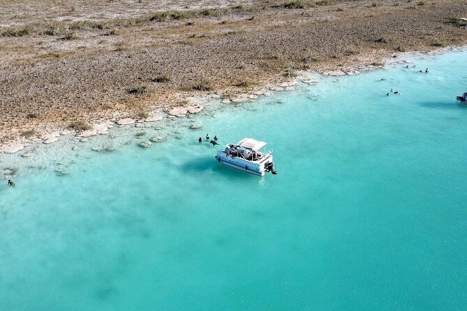 Pontoon Tour - Visit the Pirate Channel, Cenotes and Islands. - Why a pontoon is a smart way to see Bacalar