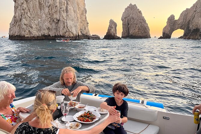 Private 3hr Yacht Cruise in Cabo San Lucas all included - Food, drinks, and water gear reduce the planning
