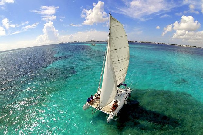 Private Catamaran from Cancun to Isla Mujeres for up to 13 People - The crew is a major part of the value