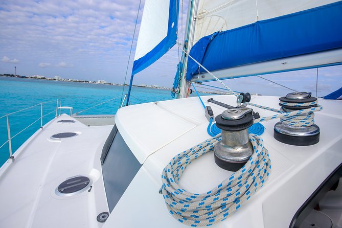 Private Catamaran from Cancun to Isla Mujeres | For up to 30 pp - A private sailing day from Marina Las Perlas