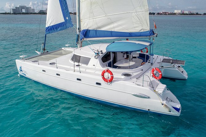 Private Catamaran from Cancun to Isla Mujeres | For up to 30 pp - Booking, weather, and cancellation details