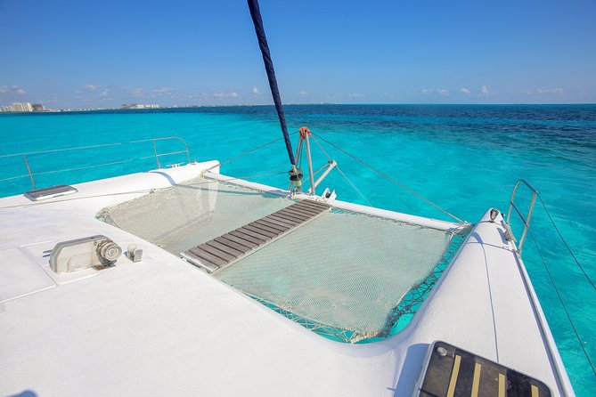 Private Catamaran from Cancun to Isla Mujeres | For up to 40 pp - What the private price really buys you