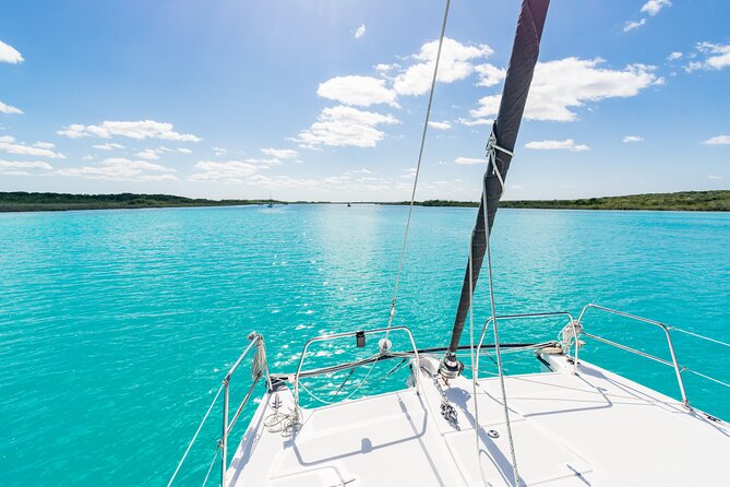 Private Catamaran Tour - Three Cenotes Beneath the Lagoon