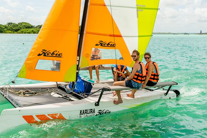 Private Eco-Tour on a Recreational Catamaran with Kayaks Included - Kayaking gives you a slower view