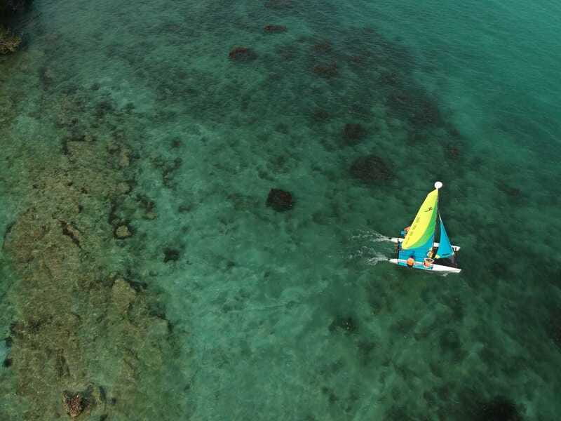 Private Hobie Cat Sailing Tour - Birds Island and the sound of Bacalar