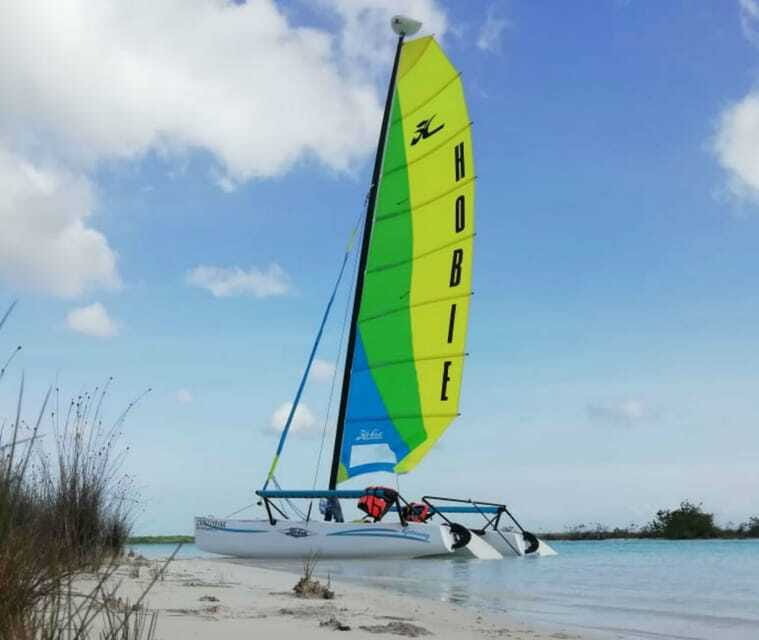Private Hobie Cat Sailing Tour - The Pirates Channel and the sailing sensation