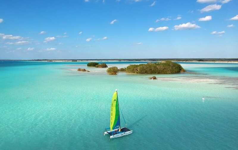 Private Hobie Cat Sailing Tour - Black Cenote: a stop with a different character