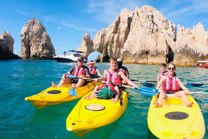 Private Los Cabos Arch and Playa del Amor Tour by Glass Bottom Kayak - Timing, weather, and the limits of the route