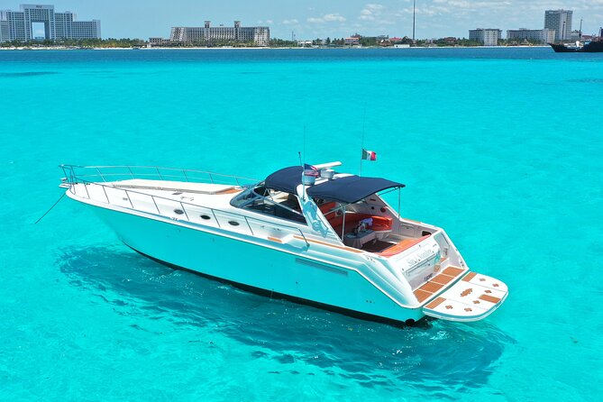 Private Luxury Yacht 55FT Rental in Cancun - Leaving Nichupte Lagoon through the mangroves
