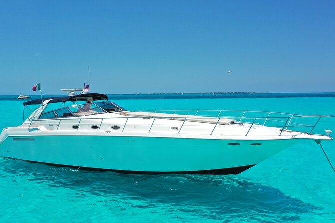 Private Luxury Yacht 55FT Rental in Cancun - Isla Mujeres, Playa Norte, and Punta Sur