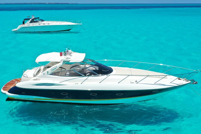 Private Premium Yacht 46FT Rental in Cancún - What the private yacht day feels like