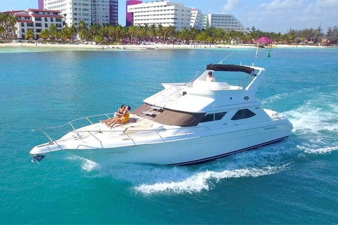 Private SeaRay 47ft Yacht Rental Cancun 23P6 - How much value do you get for $260?