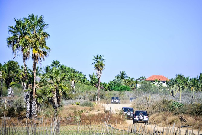 Private Tour Baja Jeep 4x4 Adventure at Los Cabos - The Tropic of Cancer makes a good photo pause