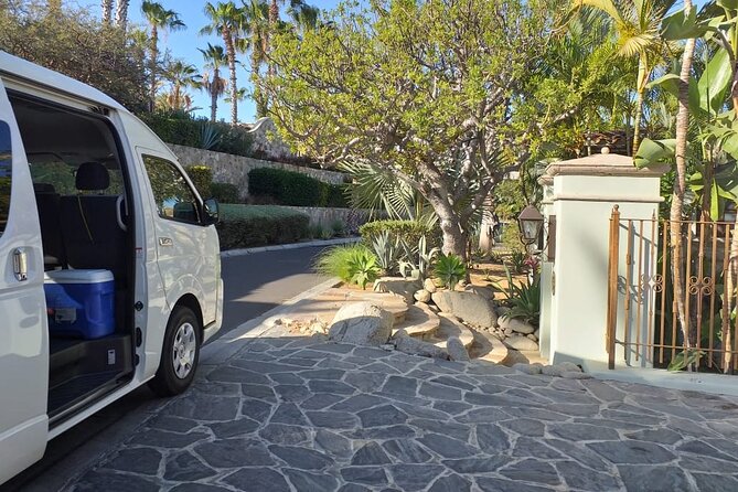 Private Transfer to Cabo San Lucas from Cabo Airport - Finding umbrella number 10 at SJD