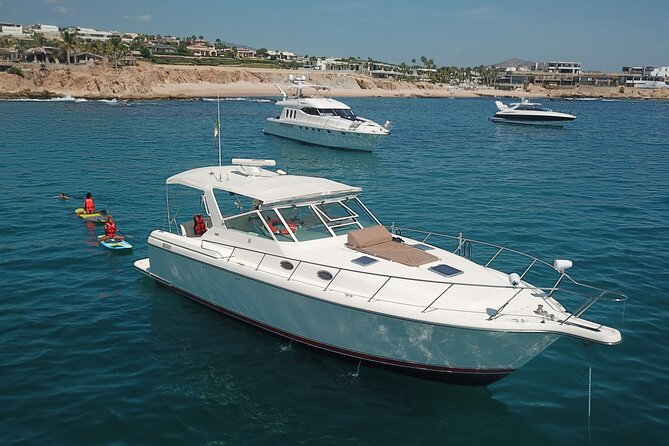 Private Yacht Cruise 4 Hour- Snorkeling & Paddle Boarding - The Arch of Cabo San Lucas from the water