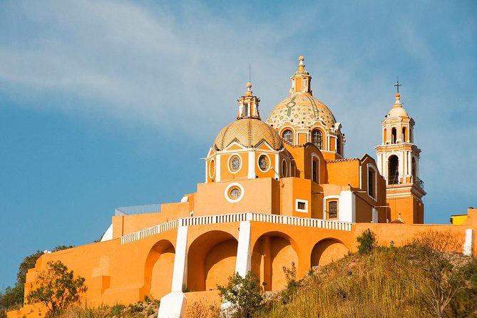 Puebla, Cholula & Tonantzintla Day Trip with Optional Lunch - Cholula and the pyramid beneath the church