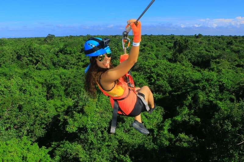 Puerto Morelos: Selvatica Jungle Zip Line Tour - Ten zip lines through the trees