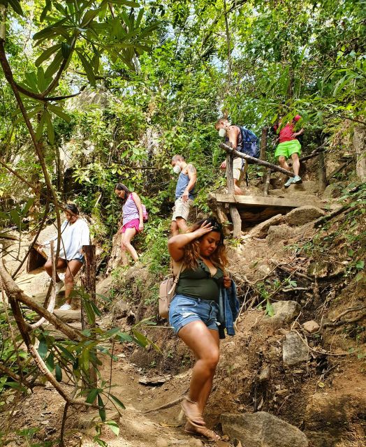 Puerto Vallarta: 4-Hour Jungle Hike and Waterfall Swim - The first waterfall: the easiest reward