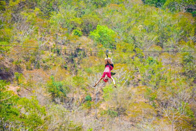 Puerto Vallarta: Canopy Tour with Zipline and Speedboat Ride - River slides, kayaks, and a cool finish