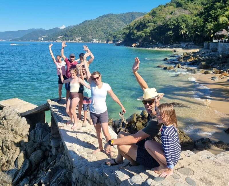 Puerto Vallarta: Full Day Hike to 6 Hidden Beaches & Snorkel - Playa Las Ánimas: lunch, seafood, and a proper rest