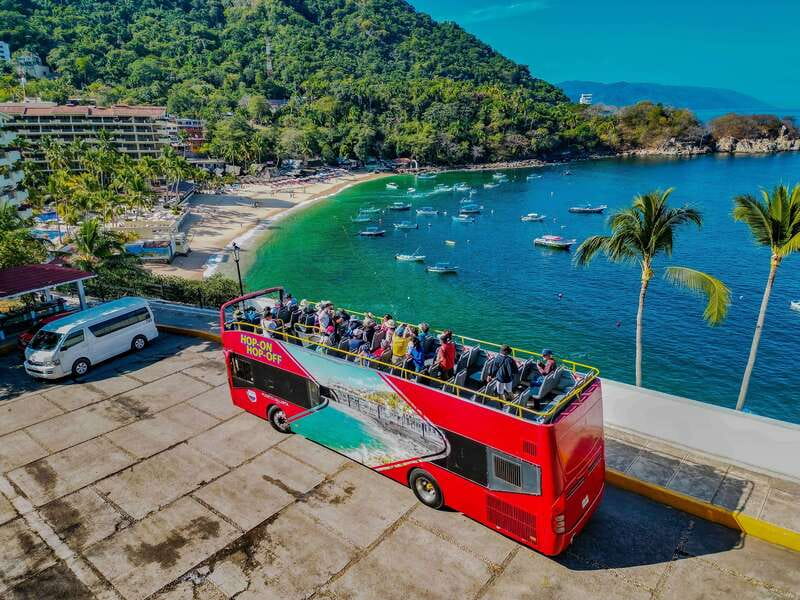 Puerto Vallarta: Hop-On-Hop-Off City Bus Tour - Start at Los Arcos on the Malecon