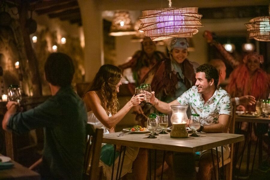 Puerto Vallarta Rhythms of the night, Show & Buffet dinner - The Five Suns story takes the stage