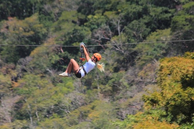 Puerto Vallarta's Best Canopy Zipline + Jorullo Bridge walk! - Safety first, then the first line