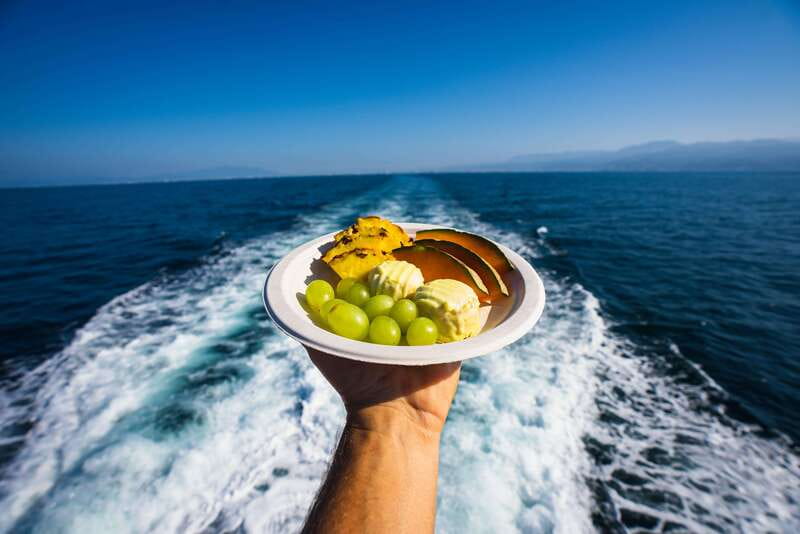 Puerto Vallarta: Yelapa Mega Yacht Cruise - The water stop and the included equipment
