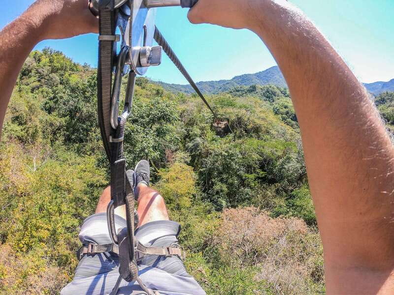 Puerto Vallarta: Zipline Canopy Tour - Getting fitted and learning the ropes