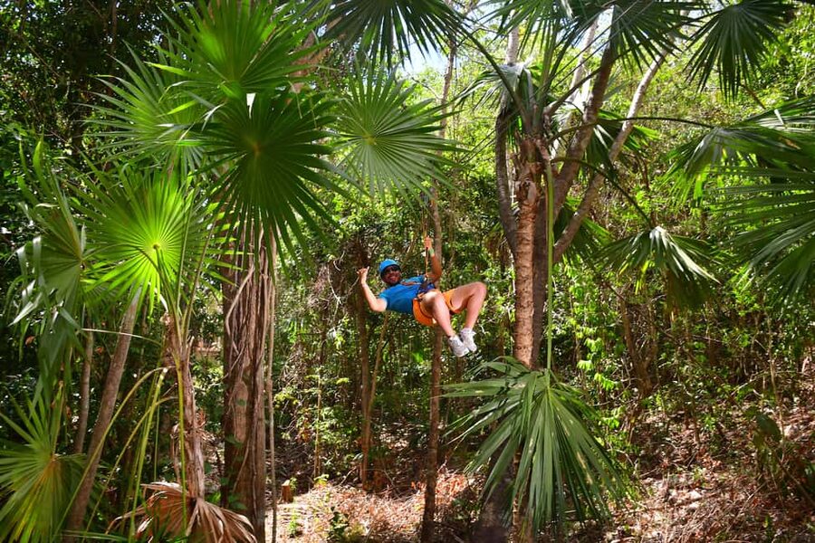 Rio Secreto Nature Reserve: Bicycle, Rappel & Ziplines Tour - The bike ride offers a quiet pause, not a major cycling adventure