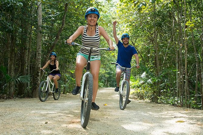 Rio Secreto Plus: Classic Tour, Bycicle, Rappel & Ziplines - Lunch comes after the active sections