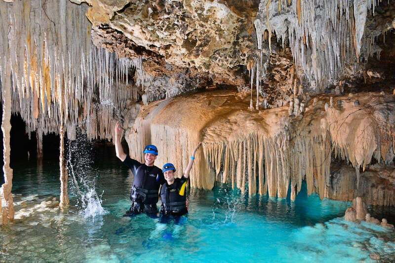 Riviera Maya: Exclusive Rio Secreto and Tulum Tour - Entering Rio Secreto’s underground river