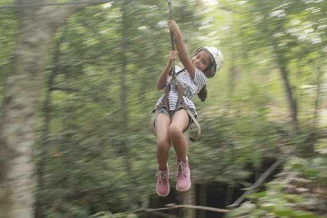 Riviera Maya Jungle Half-Day Tour: ATV, Ziplines, Cenote Swim, Rappel - ATV riding on dirt roads and jungle tracks