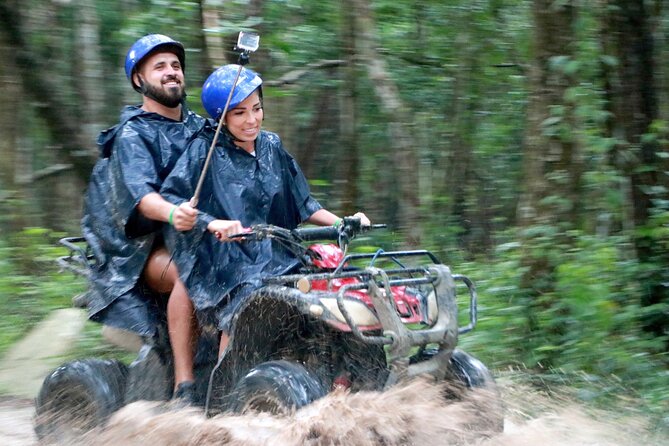 Riviera Maya Jungle Half-Day Tour: ATV, Ziplines, Cenote Swim, Rappel - Rappelling from the wall