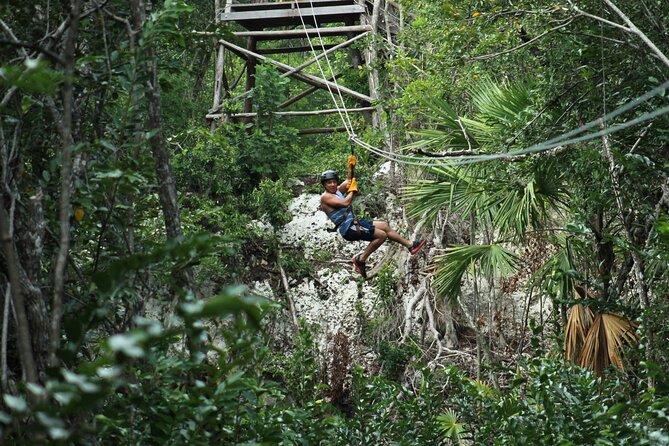Riviera Maya Jungle Half-Day Tour: ATV, Ziplines, Cenote Swim, Rappel - The temazcal finish