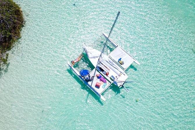 Sail 4hr in the most SECRET Spot of Bacalar and Beach Club. - Setting out from Xul-Ha, not central Bacalar