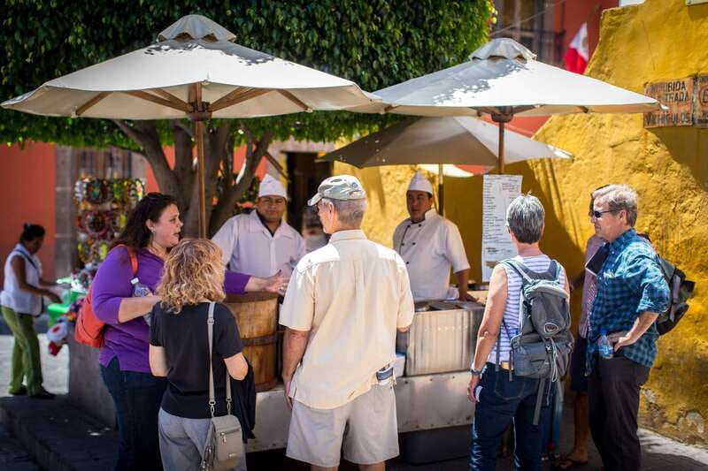 San Miguel: Downtown Food Tour - Nieves de garrafa and the sweet finish