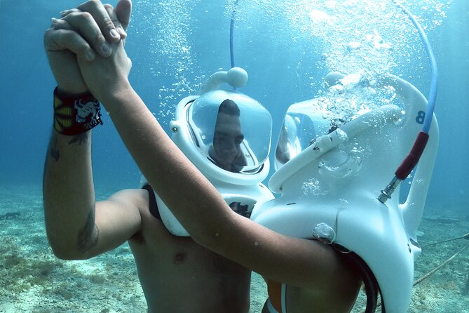 SeaTrek Underwater Helmet Diving Experience in Downtown Cozumel - The beach club time adds value
