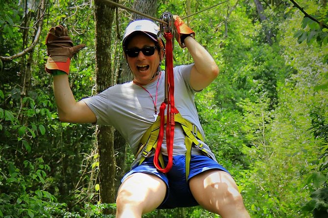 Selvatica Adventure Park: Ziplines and Cenote Tour from Cancun and Riviera Maya - A safari truck ride to a private cenote