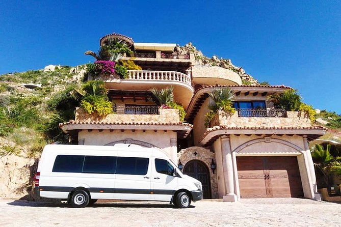 SJD Airport to Cabo San Lucas - One way service - Beer, water, and occasional celebration touches