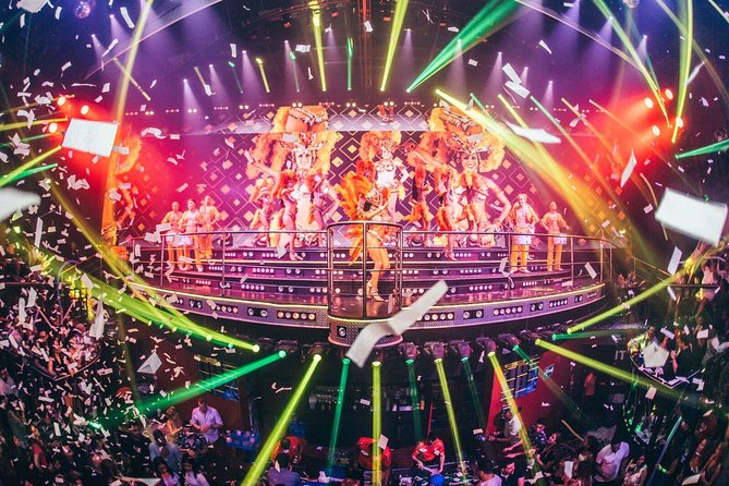 Skip the line: Cancun Coco Bongo Gold Member Entrance Ticket - Inside Coco Bongo: fast shows and flying acrobats