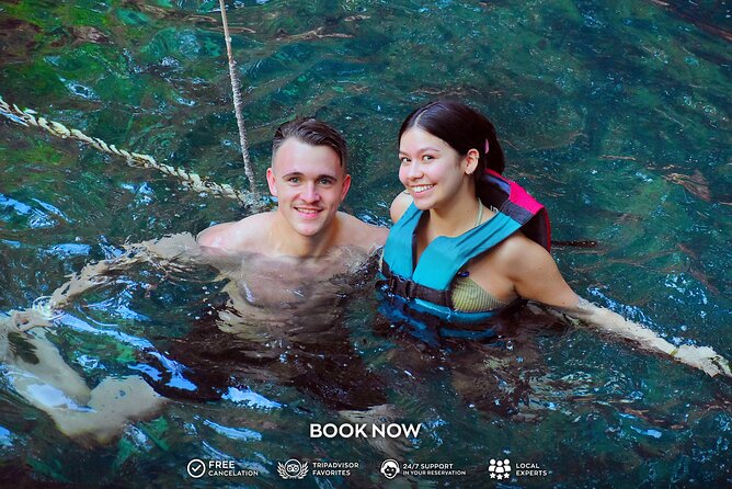Small Group 3 Waterfall Cenotes Experience - What you pay for at $67.15