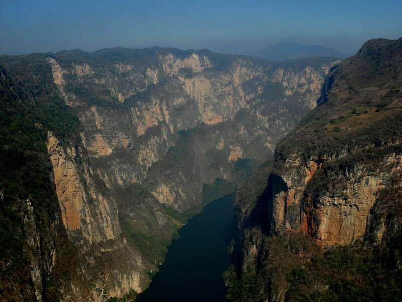 Sumidero National Park Full-Day Trip from San Cristobal - First look at the canyon from the park