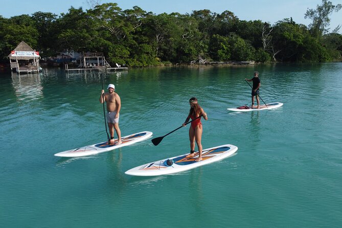 Sunrise on Paddleboard with breakfast in the lagoon of 7 colors - Safety, instruction, and the guide