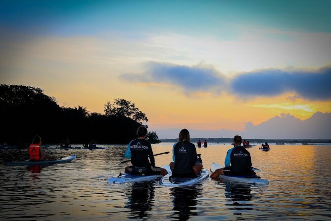 Sunrise Paddle Quest: Embrace the Dawn on Bacalar's Waters - Sunrise at Cenote de la Bruja, the Black Cenote