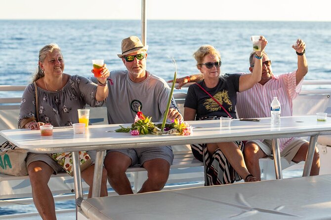 Sunset Sail Tour with Local Food - The upper deck turns dinner into a fiesta