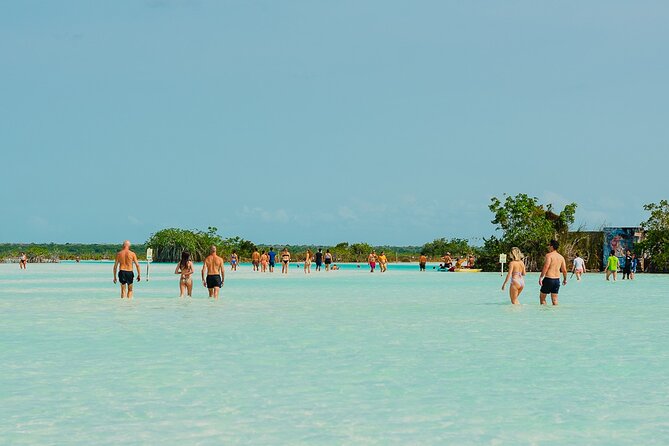 Sunset Sailing Tour in Bacalar with Outdoor Bar and Lunch - Canal de los Piratas: the first swim