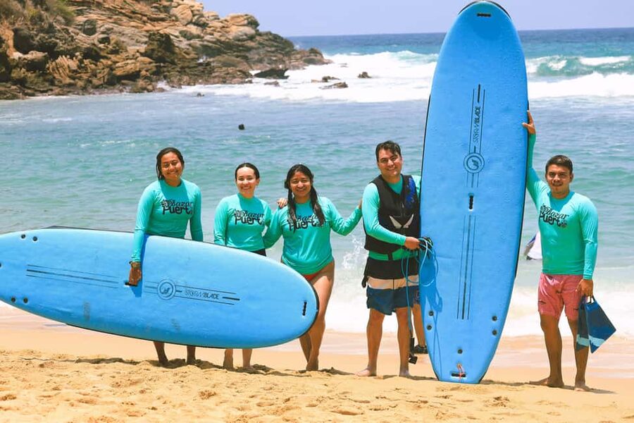 Surfing Lessons in Puerto Escondido! - The first 30 minutes: learning before you paddle
