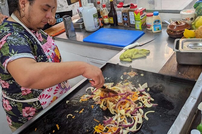 Tacos after Dark Tour with Vallarta Eats - Agua fresca and the useful pauses between bites